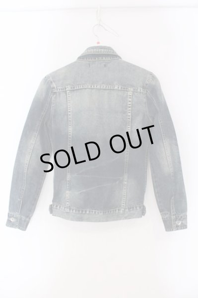 画像2: Roshell / ウォッシュドデニムトラッカージャケット Gジャン M インディゴ O-25-03-18-013-Ro-ja-YM-ZT011 (2)