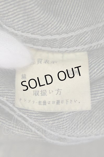 画像3: Roshell / ウォッシュドデニムトラッカージャケット Gジャン M インディゴ O-25-03-18-013-Ro-ja-YM-ZT011 (3)