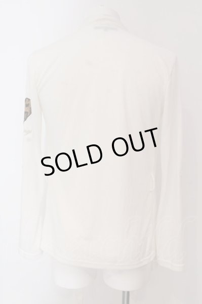 画像4: BERNINGS-SHO / レオパードジャガードレイヤードカーディガン M ホワイト O-25-03-18-014-BE-to-YM-OS (4)