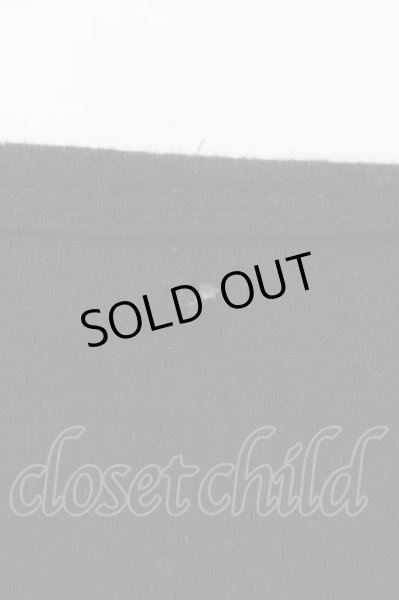 画像3: CIVARIZE / Threat 変形サイドギャザーフラワースカルカットソー 46 ブラック O-25-03-18-002-CI-to-YM-OS (3)