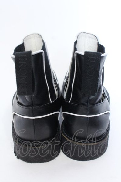 画像4: Hiromu Takahara / サイドゴアラバーソールレザーシューズ 41 1/2 ブラック O-25-03-20-028-Hi-sho-YM-ZT-S004 (4)