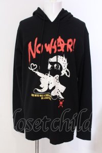 Roen / FAWN GRAPHIC PO パーカー M ブラック O-25-03-20-005-Ro-to-YM-ZT338