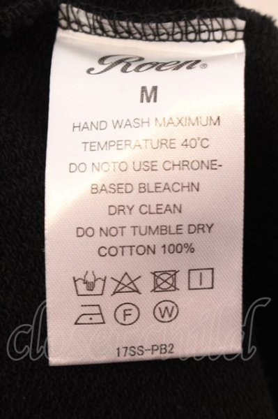 画像4: Roen / FAWN GRAPHIC PO パーカー M ブラック O-25-03-20-005-Ro-to-YM-ZT338 (4)