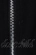 画像2: CIVARIZE / レースアップ変形ポンチョパーカー F ブラック O-25-03-20-007-CI-to-YM-OS (2)