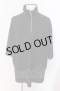 NO ID. / ハーフZIP BIG-PO　トップス ONE ブラック O-25-03-20-013-NO-ts-YM-ZT0324N