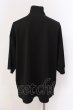 画像2: NO ID. / ハーフZIP BIG-PO　トップス ONE ブラック O-25-03-20-013-NO-ts-YM-ZT0324N (2)