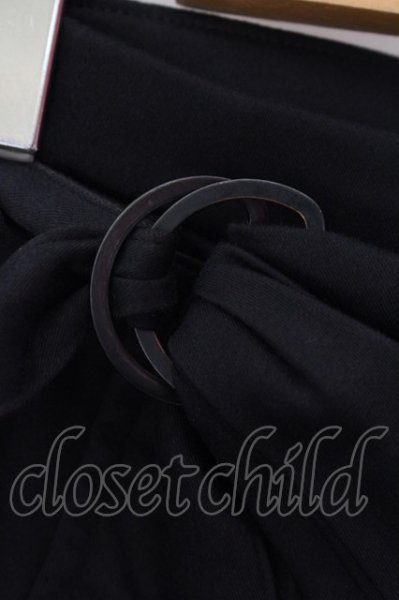 画像2: Roen / ラップサルエルカーゴパンツ L ブラック O-25-03-20-017-Ro-pa-YM-ZT011 (2)