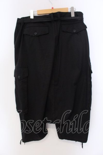画像4: Roen / ラップサルエルカーゴパンツ L ブラック O-25-03-20-017-Ro-pa-YM-ZT011 (4)