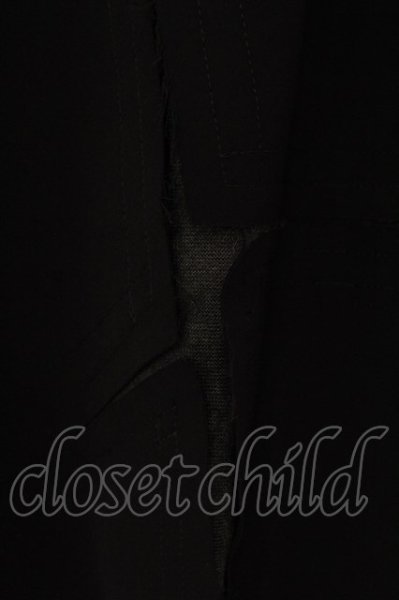 画像3: Roen / カットパッチワークサルエルパンツ S ブラック O-25-03-20-018-Ro-pa-YM-ZT011 (3)