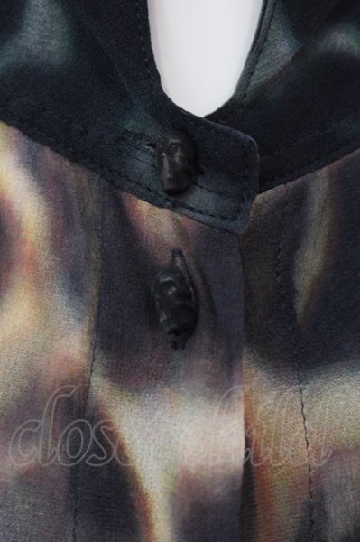 画像2: IFSIXWASNINE / TXS-4/W　バルーン袖シャツ 0（レディース） マルチ O-25-03-20-002-IF-sh-YM-ZT234 (2)