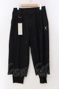 Roen / コーティングレイヤードパンツ 30 ブラック O-25-03-20-019-Ro-pa-YM-ZT012
