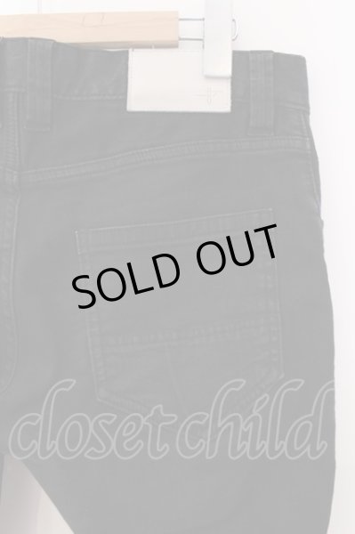 画像3: NO ID. / コットンストレッチスキニーパンツ 3 ブラック O-25-03-20-020-NO-pa-YM-ZT012 (3)