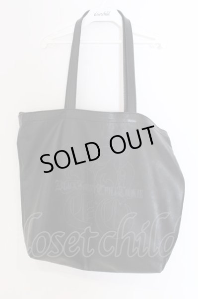 画像1: BLACK HONEY CHILI COOKIE / B.H.C.C Big Logo Leather バッグ  ブラック O-25-03-20-022-BL-to-YM-ZT168 (1)