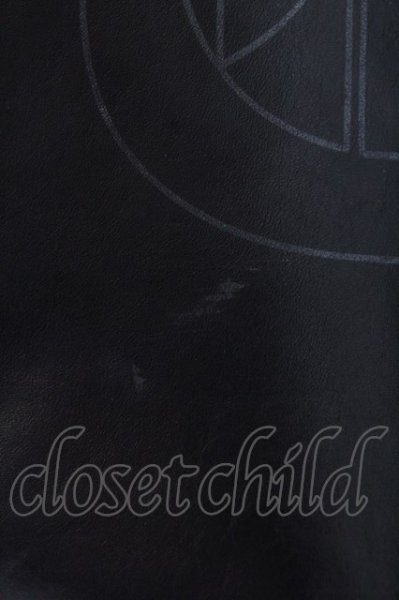 画像3: BLACK HONEY CHILI COOKIE / B.H.C.C Big Logo Leather バッグ  ブラック O-25-03-20-022-BL-to-YM-ZT168 (3)