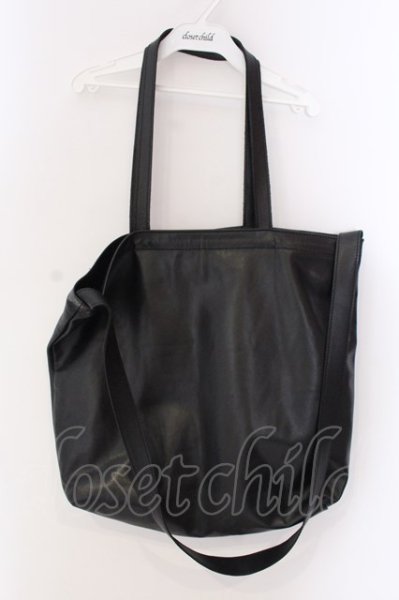 画像4: BLACK HONEY CHILI COOKIE / B.H.C.C Big Logo Leather バッグ  ブラック O-25-03-20-022-BL-to-YM-ZT168 (4)