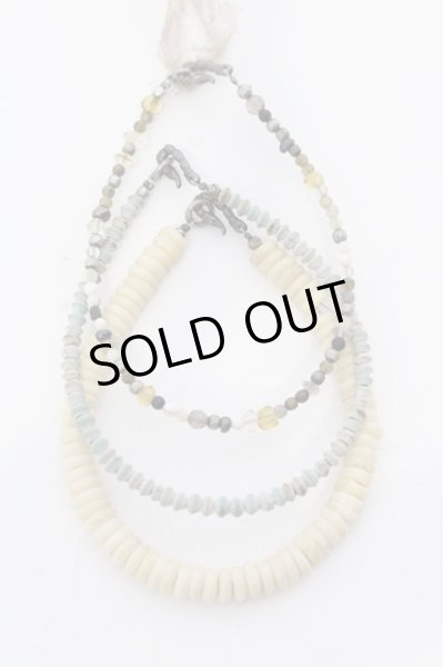 画像2: AVATA / ブレスレット3本セット  ナチュラルｘインディゴｘマルチ O-25-03-20-025-GA-ac-YM-ZT168 (2)