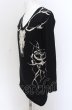 画像2: CIVARIZE / Gaze シープスカルアシンメトリーカットソー 44 ブラック O-25-04-04-024-CI-to-YM-OS (2)