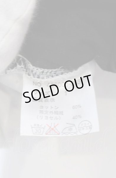 画像3: NO ID. / タートルネックバイカラーカットソー 1 ブラックｘホワイト O-25-04-04-041-NO-to-YM-ZT253 (3)