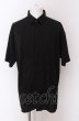 画像1: NO ID. / ピンタックフライフロントBIGシャツ ONE ブラック O-25-04-04-042-NO-sh-YM-ZT253 (1)