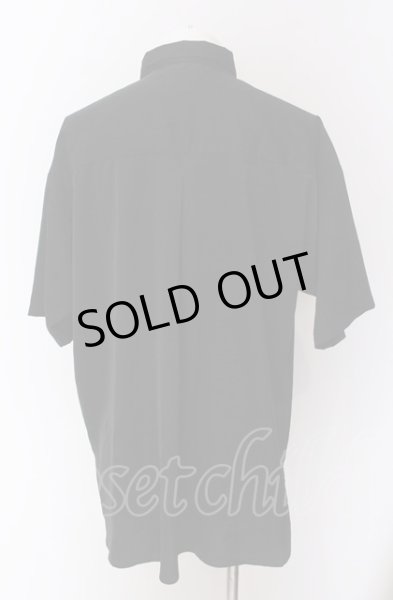 画像2: NO ID. / ピンタックフライフロントBIGシャツ ONE ブラック O-25-04-04-042-NO-sh-YM-ZT253 (2)