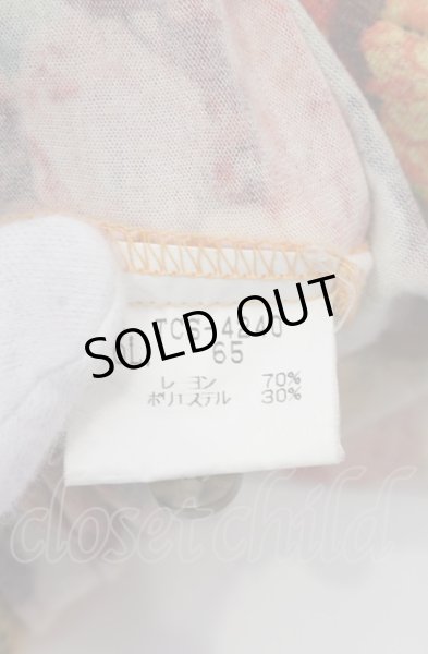 画像3: TORNADO MART / フラワー総柄カットシャツ  マルチ O-25-04-04-043-TO-sh-YM-ZT252 (3)