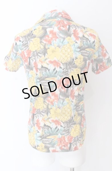 画像2: NO ID. / ボタニカルアロハシャツ 1 イエロー O-25-04-04-044-NO-sh-YM-ZT252 (2)