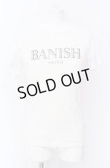 GOSTAR DE FUGA / BANISH ラバーデザインTシャツ 44 ホワイト O-25-04-04-045-GO-ts-YM-ZT252