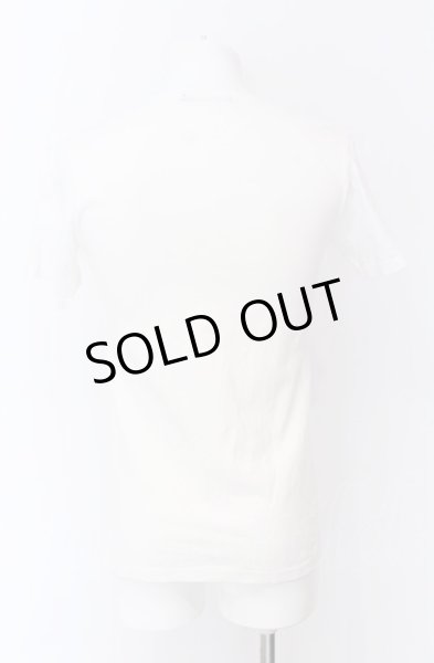 画像2: GOSTAR DE FUGA / BANISH ラバーデザインTシャツ 44 ホワイト O-25-04-04-045-GO-ts-YM-ZT252 (2)