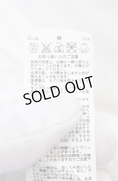 画像3: GOSTAR DE FUGA / BANISH ラバーデザインTシャツ 44 ホワイト O-25-04-04-045-GO-ts-YM-ZT252 (3)