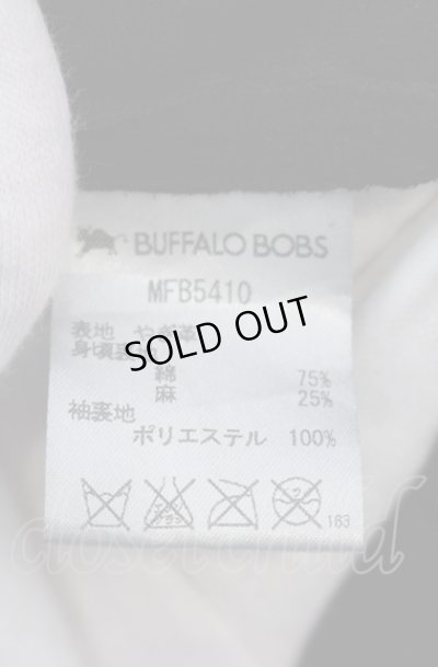画像4: BUFFALO BOBS / シープスキンレザーシャツ 1 ブラック O-25-04-04-003-BU-sh-YM-ZT-ML032