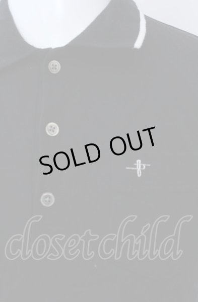 画像2: NO ID. / ロゴ刺繍ポロシャツ 1 ブラック O-25-04-04-048-NO-ts-YM-OS (2)