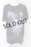 CIVARIZE / フラワー昇華プリントビッグTシャツ 44 ブラック O-25-04-04-004-CI-ts-YM-OS