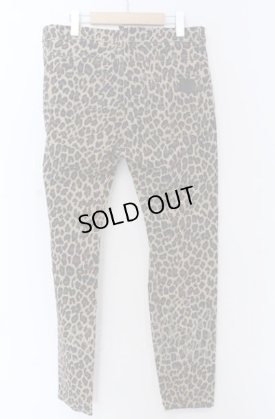 画像2: ZARA / レオパードストレッチパンツ EU 40 ブラウン O-25-04-04-053-ZA-pa-YM-ZT246