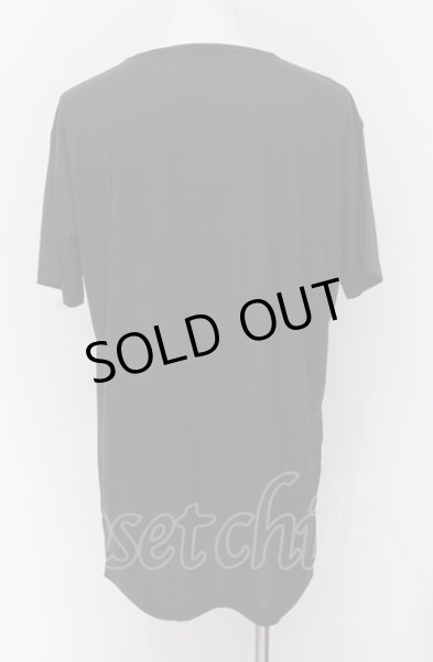 画像2: CIVARIZE / フラワー昇華プリントビッグTシャツ 44 ブラック O-25-04-04-004-CI-ts-YM-OS (2)