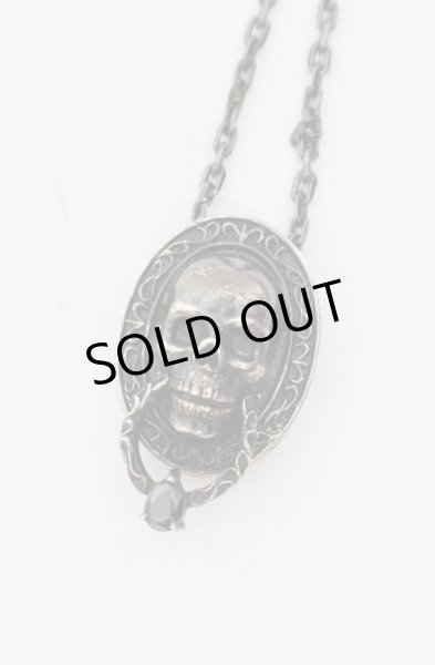 画像2: TORNADO MART / スカルノッカーネックレス  ブラック O-25-04-04-061-TO-ac-YM-OS (2)