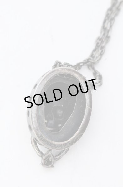 画像3: TORNADO MART / スカルノッカーネックレス  ブラック O-25-04-04-061-TO-ac-YM-OS (3)