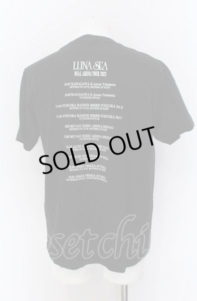 画像2: LUNA SEA / DUAL ARENA TOUR 2023 ツアーTシャツ M ブラック O-25-04-04-005-LU-ts-YM-ZT246 (2)