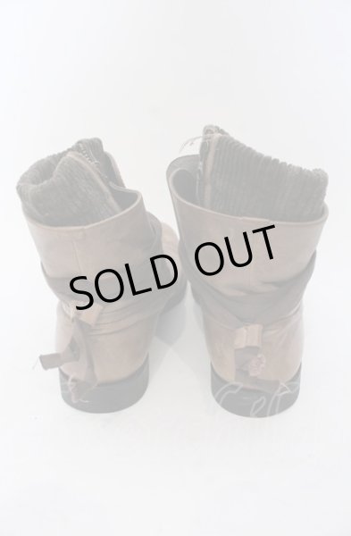 画像6: alfredoBANNISTER / レイヤードブーツ 42 ブラウン O-25-04-04-070-al-sho-YM-ZT-S005 (6)