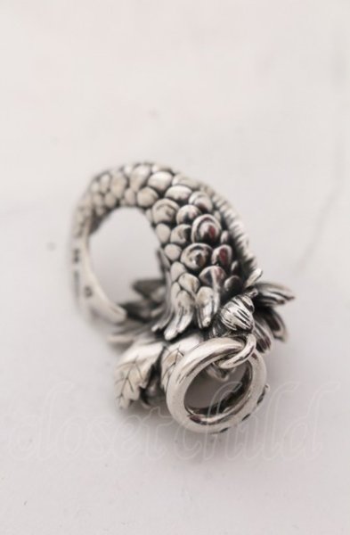 画像5: Bloody Mary / ロータスヘッドペンダント  シルバーｘホワイトトパーズ O-25-04-04-071-Bl-ac-YM-OS (5)