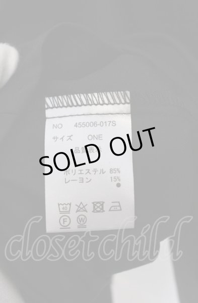 画像4: NO ID. BLACK / スタンドカラードルマンスリーブポンチョ ONE ブラック O-25-04-04-006-NO-ja-YM-ZT246 (4)