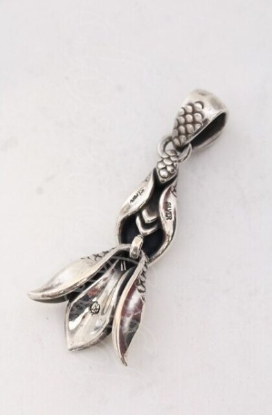 画像3: Bloody Mary / マーメイドフィンダブルペンダント  シルバー O-25-04-04-073-Bl-ac-YM-OS (3)