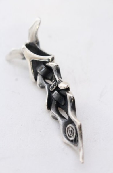 画像3: Bloody Mary / スシュムナーペンダントラージ  シルバー O-25-04-04-074-Bl-ac-YM-OS (3)