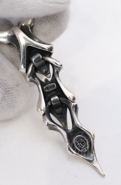 画像4: Bloody Mary / スシュムナーペンダントラージ  シルバー O-25-04-04-074-Bl-ac-YM-OS (4)