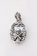 Justin Davis / JUNGLE SKULL ペンダント  シルバーｘ O-25-04-04-079-Ju-ac-YM-OS