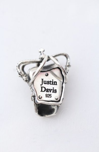 画像3: Justin Davis / ESSENTIAL SKULL ペンダント  シルバーxサファイア O-25-04-04-084-Ju-ac-YM-OS (3)