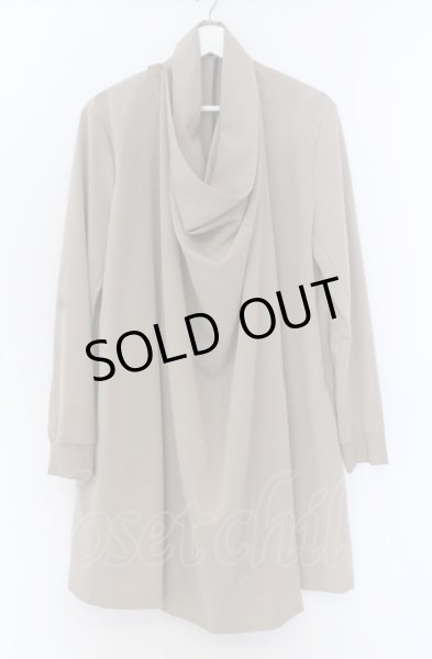 画像1: NO ID. BLACK / ドレープショールラップガウン 2 ベージュ O-25-04-04-009-NO-ja-YM-ZT246 (1)