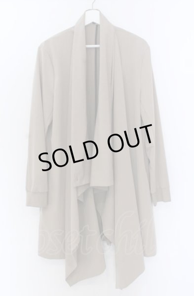 画像2: NO ID. BLACK / ドレープショールラップガウン 2 ベージュ O-25-04-04-009-NO-ja-YM-ZT246 (2)