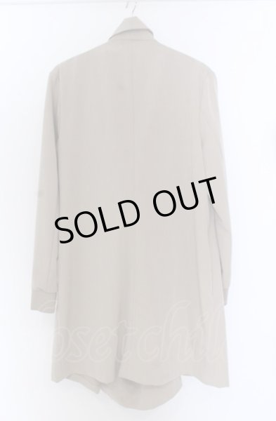 画像4: NO ID. BLACK / ドレープショールラップガウン 2 ベージュ O-25-04-04-009-NO-ja-YM-ZT246 (4)