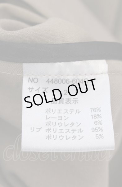 画像5: NO ID. BLACK / ドレープショールラップガウン 2 ベージュ O-25-04-04-009-NO-ja-YM-ZT246 (5)