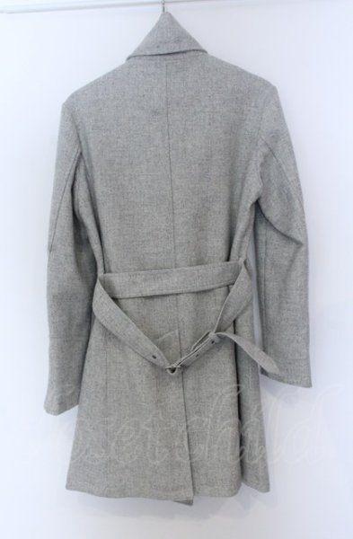 画像4: TORNADO MART / ウールツイルドレープコート M グレー O-25-04-04-010-TO-ou-YM-ZT-M102 (4)